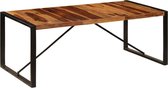 Eettafel Massief hout 200x100 (Incl LW3D Klok)) - Dineertafel - Eet tafel - Eetkamertafel - Woonkamer tafel