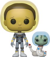 Pop Rick and Morty Space Suit Morty with Snake Vinyl Figure