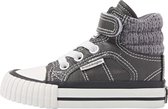 ATOLL Baby meisjes sneakers hoog - Donker grijs - maat 25