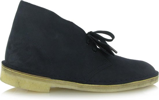 Clarks DESERT BOOT - Volwassenen Heren sneakersVrije tijd half-hoog -  Kleur: Blauw - | bol.com