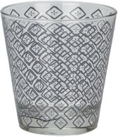 Amadeus Drinkglas - Vintage - 200 ml - 6 stuks - Grijs Motief