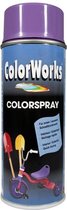 Colorworks Colorspray - Hoogglans - 400 ml - Paars