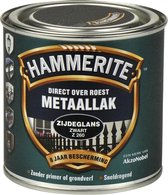 Hammerite Zijdeglans Zwart Z260 250ML