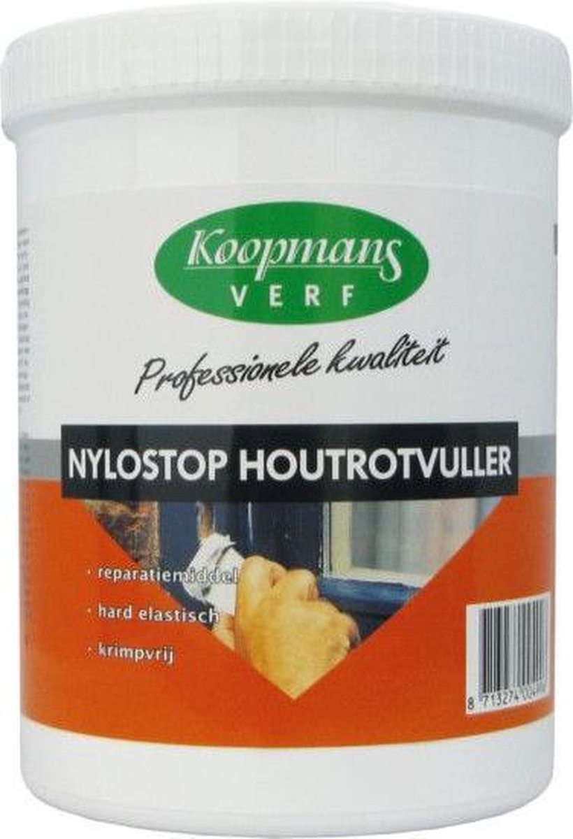 Koopmans Nylostop Houtrotreparatie - 1 kilo Lichtgrijs