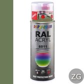 Dupli-Color acryllak zijdeglans RAL 6011 reseda groen - 400 ml