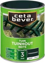 Cetabever tuinhout beits dekkend zijdeglans RAL 9001 - 750 ml.