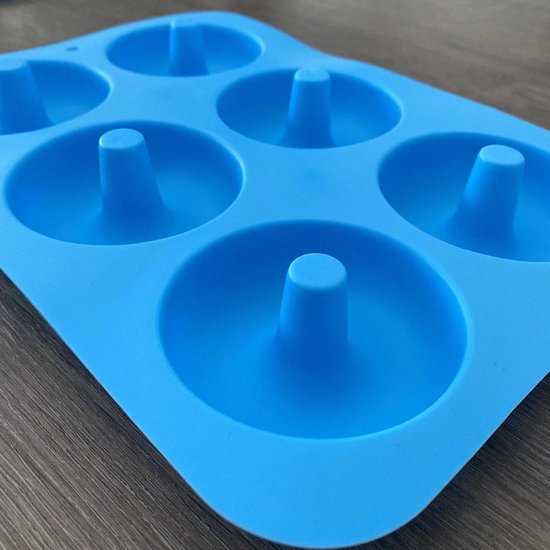 Moule / moule de cuisson de beignets en silicone - Faites vos propres beignets! - Bleu