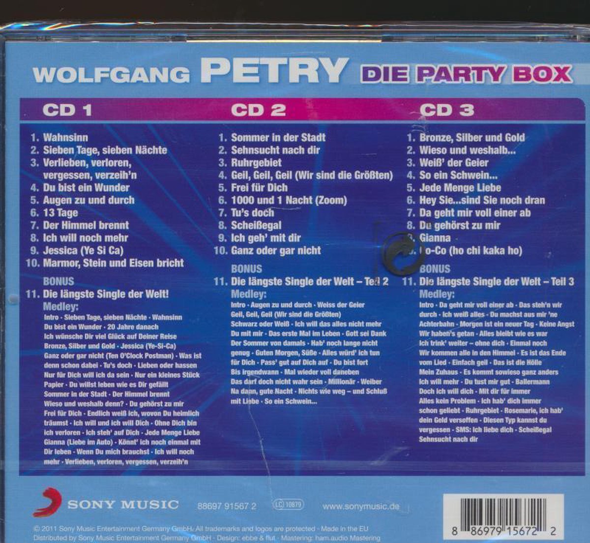 Die party Box, Wolfgang Petry | CD (album) | Muziek | bol.com