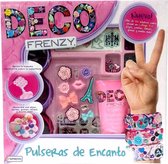Deco Frenzy armbanden 100 accessoires stickers bedels strass knutselset