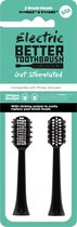 Better Toothbrush - Opzetborstels voor Philips - Regular + Premium - zwart