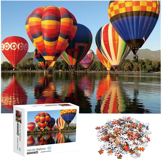 Jigsaw Legpuzzel ‘Balloon’ Puzzel 1000 Stukjes Volwassenen Legpuzzels