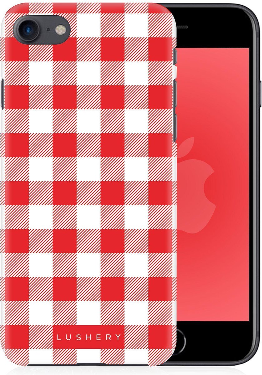 Lushery Hard Case voor iPhone 7 - Giddy Gingham
