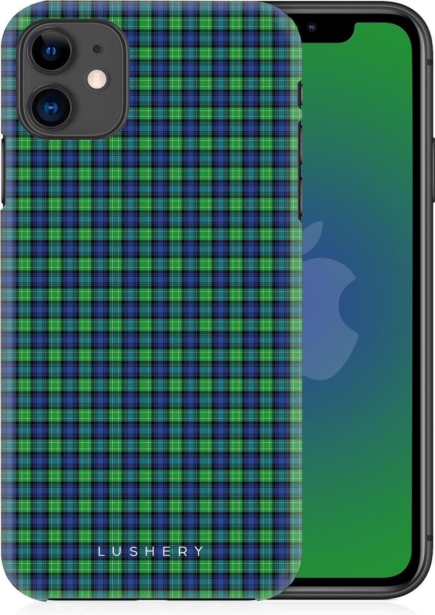 Lushery Hard Case voor iPhone 11 - Touch of Tartan