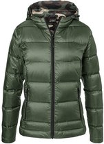 Ladies Hooded Down Jacket