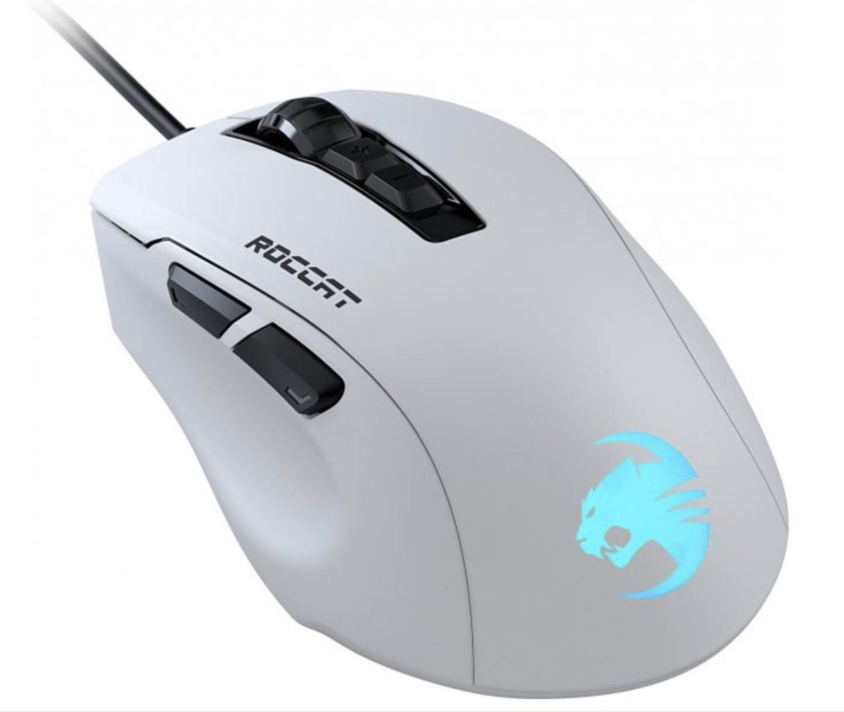Roccat Kone Pure Ultra Light Ergonomic Gaming Mouse White Pc Bol Com