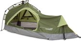 Where Tomorrow Solo Tent 225X100X57 Cm - Groen - 1 Persoons