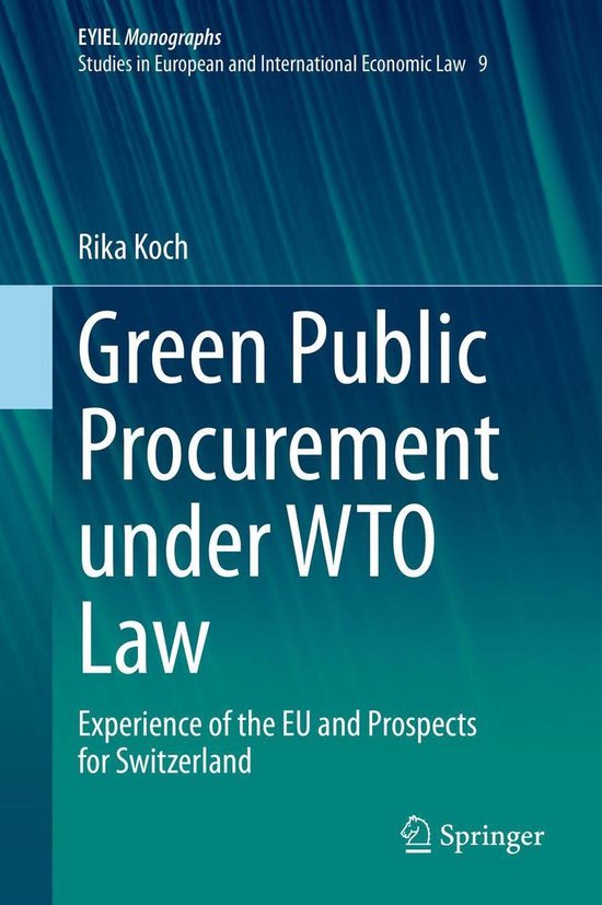 Law and Criminology (R0) - Green Public Procurement under WT ... - cover