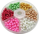 Kralenpakket glasparels 4mm (650 stuks)
