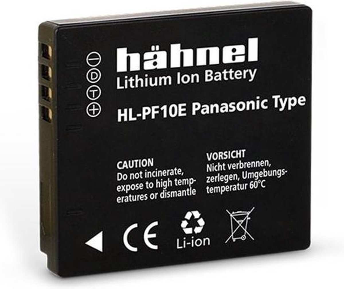 Hahnel HL-PF10E Li-Ion accu (Panasonic DMW-BCF10E)