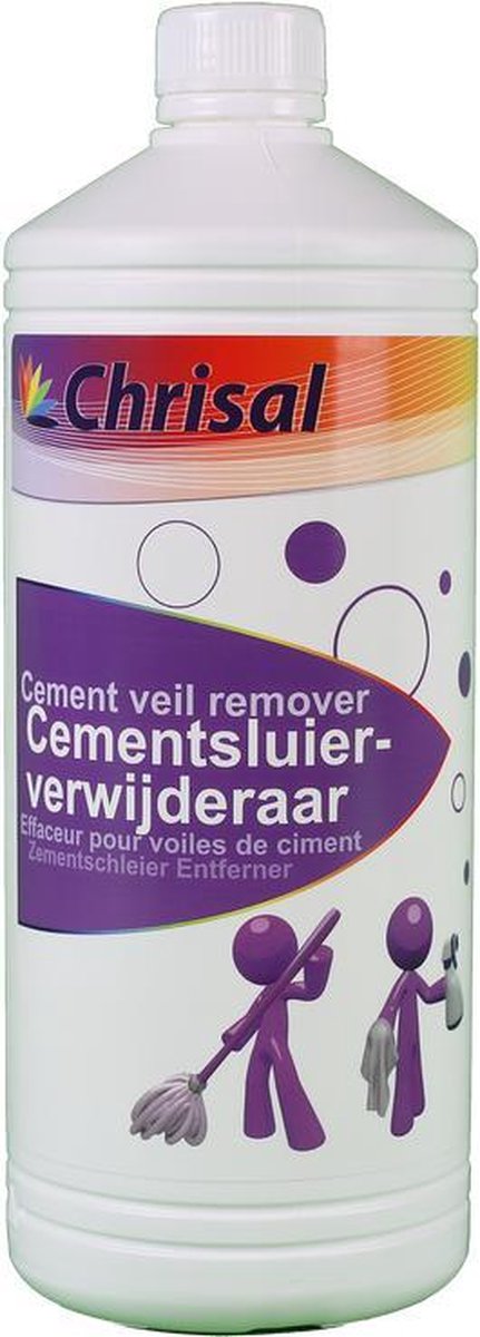 Cementsluierverwijderaar 1 liter voor mooie tegels en vloeren