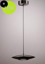LED hanglamp sat / ufo ˜ 28 cm mat staal