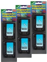 12 x kleverige ongediertevallen, mierenval, insectenval, aasdoos