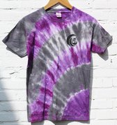 Colourful Waves - Stormy Rainbow | Tie-Dye T-Shirt - Maat S