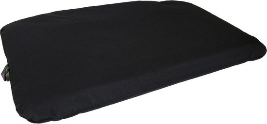 P&L - Hondenmatras / kussen - waterproof - zwart - small - 82 x 64 x 9 cm (l x d x h)
