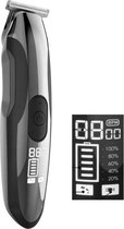 JameHairClipper | Tondeuse Mannen & Trimmerset voor Thuis | Draadloos | Lange Batterijduur | 7 Opzetstukken | Kapperskwaliteit Tondeuse | 3 Afneembare RVS stalen Trim Blades | LED-informatie