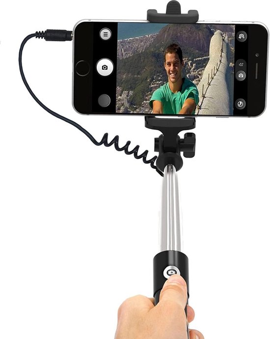 Acheter Perche à selfie portable extensible, télécommande Bluetooth trois  en un, retardateur intégré, trépied, support de téléphone portable,  télécommande pour selfies