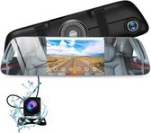 AZDome PG01 2CH Mirror Touch dashcam voor auto