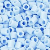 Perles photo, dim.5x5 mm, diamètre intérieur 2,5 mm, bleu clair (28), 6000pièces