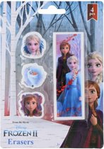 Disney Frozen Gummen - Gum - 4 stuks - Anna - Elsa - Olaf - Kinderen - Knutselen - Meisje