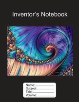 Inventor's Notebook. 8.5 x11  100 Pages Graph Paper