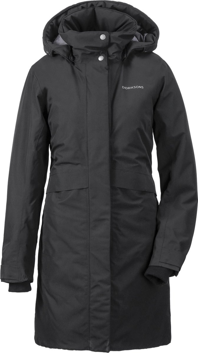 Didriksons Emilia Wns Parka – Vrouwen Zwart
