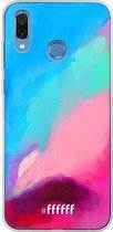Honor Play Hoesje Transparant TPU Case - Abstract Hues #ffffff