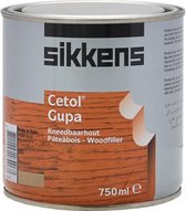 Sikkens Cetol Gupa | Kneedbaar hout 'MAHONIE' 0.25L