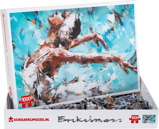 Foto: Schilderijpuzzel ballerina dorus brekelmans 1000 stukjes