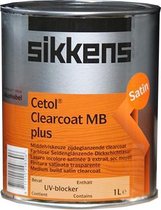Sikkens Cetol Clearcoat HB | Middelviskeuze zijdeglanzende clearcoat - Bevat UV-BLOCKER 1L
