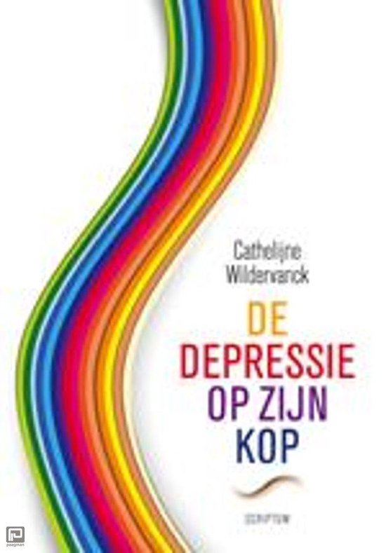 Cover van het boek 'De depressie op zijn kop' van Cathelijne Wildervanck
