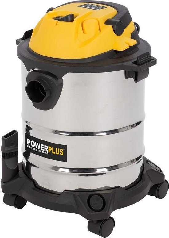 Powerplus POWX322 Alleszuiger - Nat- en droogzuiger - 1000W - Reservoir 15L - Nat/droog - Blazer voor bladeren en vuil - Incl. blaasfunctie, zuigslang en vloerborstel