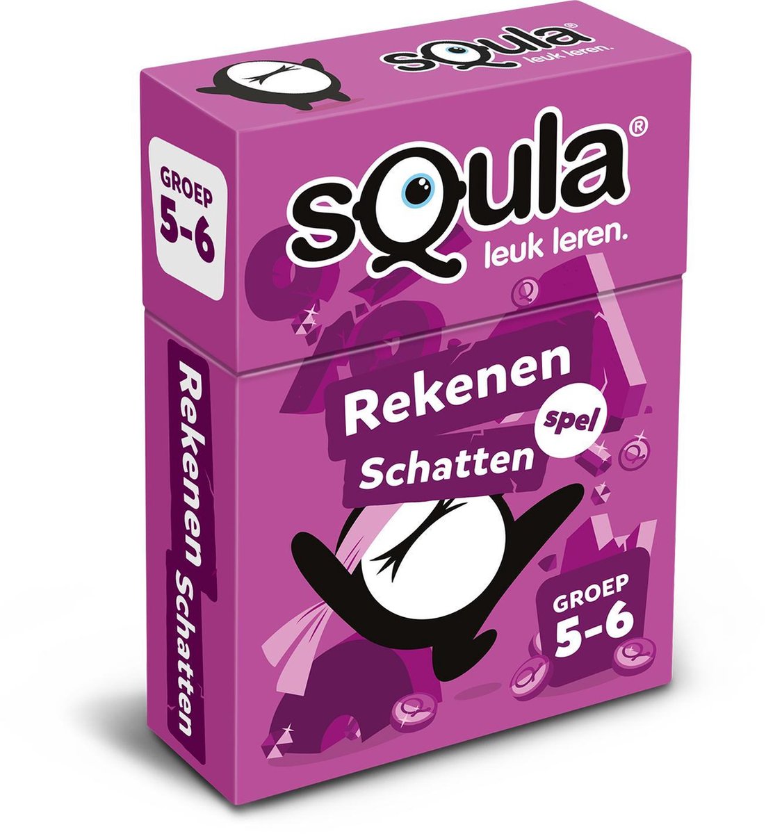 Squla Rekenen Schatten groep 5 & 6 - educatief kaartspel