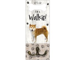 Leibanddrager: Shiba - Kapstok voor: Hondenriem - Halsband - Hondentuig