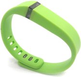 TPU armband voor Fitbit Flex Appel groen / Maat L
