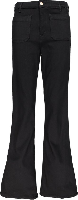 WRANGLER FLARE RETRO BLACK FLARE JEANS-DAMES