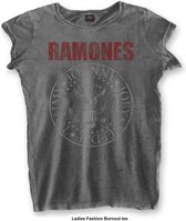 Ramones - Presidential Seal Dames T-shirt - L - Grijs