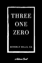 Address Book Three One Zero Beverly Hills, CA