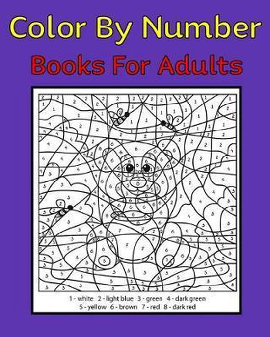 Color By Number Books For Adults, Global Journal Notebook Publishing