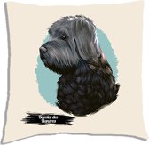 Bouvier des Flandres sierkussen