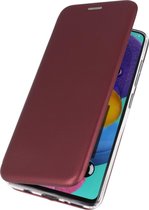 Bestcases Hoesje Slim Folio Telefoonhoesje Samsung Galaxy A51 - Bordeaux Rood
